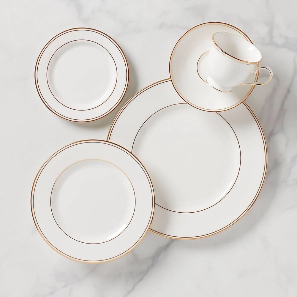 Lenox - Federal Gold 5pc Setting- NEW